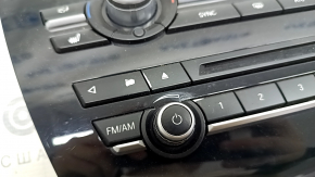 Climate control BMW X5 F15 14-18 with heating, worn buttons, scratches