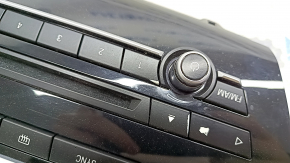 Climate control BMW X5 F15 14-18 with heating, worn buttons, scratches