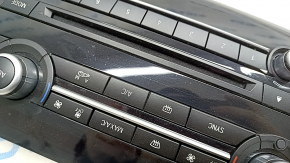 Climate control BMW X5 F15 14-18 with heating, worn buttons, scratches