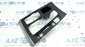 BMW X5 F15 14-18 center console trim black, nicks, scratches
