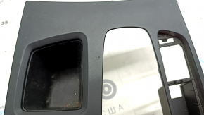 BMW X5 F15 14-18 center console trim black, nicks, scratches