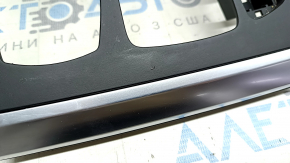BMW X5 F15 14-18 center console trim black, nicks, scratches