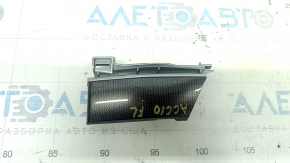 Upper left dashboard trim Honda Accord 18-22 carbon fiber