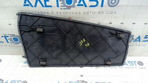 Side trim center console side left rear BMW X5 F15 14-18 cloth, black