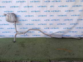 Exhaust line middle part with barrel Honda Accord 18-22 1.5T Sport is flattened