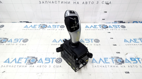 Gear shifter with handle BMW X5 F15 14-18 scratches, worn