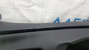 Door trim card front left Toyota Prius 50 Prime 17-22 leather black, worn, needs cleaning, dent