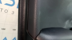 Door trim card front left Toyota Prius 50 Prime 17-22 leather black, worn, needs cleaning, dent