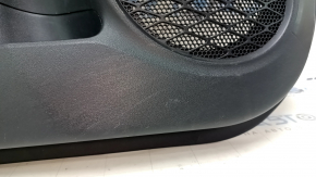 Door trim card front left Toyota Prius 50 Prime 17-22 leather black, worn, needs cleaning, dent