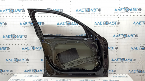 Bare front left door BMW 3 G20 19- black 668, in black matte film, dents