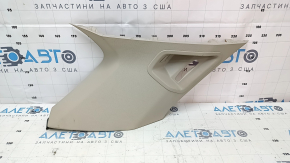Rear pillar trim rear left BMW X5 F15 14-18 beige GRAU under 3 rows scratches