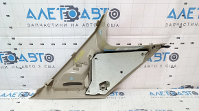 Rear pillar trim rear left BMW X5 F15 14-18 beige GRAU under 3 rows scratches