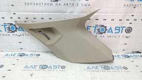 Rear pillar trim rear right BMW X5 F15 14-18 beige GRAU under 3 rows scratches