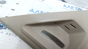 Rear pillar trim rear right BMW X5 F15 14-18 beige GRAU under 3 rows scratches
