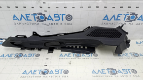 Trunk curtain mount left BMW X5 F15 14-18 black under 3 rows scratches