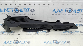 Trunk curtain mount right BMW X5 F15 14-18 black under 3 rows scratches