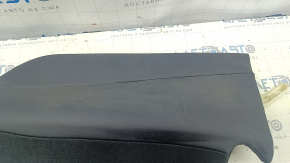 Rear seat side panel left Honda Accord 18-22 black leather, dry cleanable