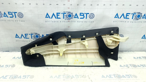 Rear seat side panel right Honda Accord 18-22 leather black, dry cleanable