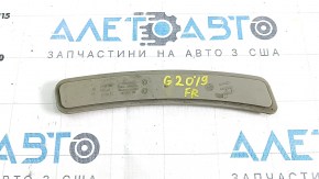 Front bumper reflector right BMW 3 G20 19- darkened