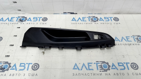 Front right window lift control trim BMW X5 F15 14-18 black with chrome