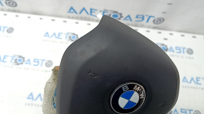 Airbag in the steering wheel driver BMW 3 G20 19 - black, rusty pyropatron, for cleaning