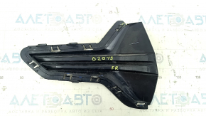 Right fog light plug BMW 3 G20 19-22 without chrome moldings, scratches, broken mount
