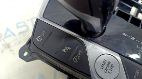 Gear shifter assembly BMW 3 G20 19-22 with handle and buttons, scratches