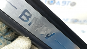 Door sill trim front right outer BMW 3 G20 19- chrome, BMW inscription, scratches