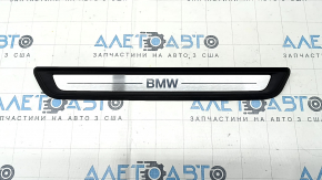 Door sill trim front left outer BMW 3 G20 19- chrome, BMW inscription