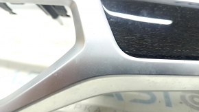 Front panel trim right BMW 3 G20 19- gray wood, scratches