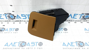Front panel pocket box left BMW 3 G20 19- brown COGNAC, for cleaning