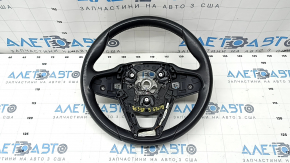Bare steering wheel BMW 3 G20 19 - black leather, under heated paddles, Sport, dented, scratches
