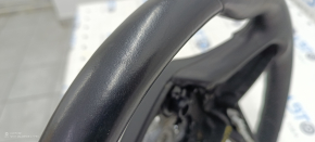 Bare steering wheel BMW 3 G20 19 - black leather, under heated paddles, Sport, dented, scratches