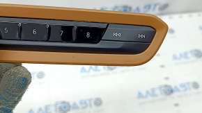 Multimedia control BMW 3 G20 19- brown COGNAC, for cleaning