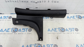 Door sill trim rear inner left Hyundai Elantra AD 17-20 black, scratches