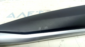 Center console trim side left BMW 3 G20 19- chrome, scratches