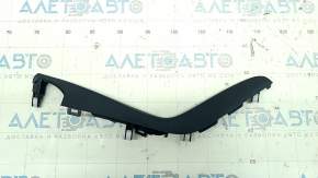 Center console trim side left Honda Civic X FC 16-21 black