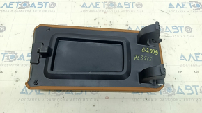 Central console armrest BMW 3 G20 19-22 brown COGNAC, for re-upholstery