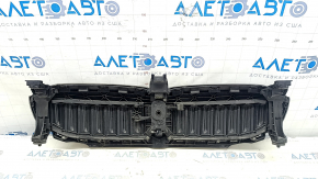 Radiator grill assembly BMW 3 G20 19-22 black, broken mount, scratches