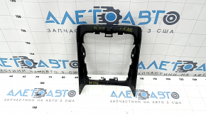 Rear center console trim BMW 3 G20 19- black, scratches