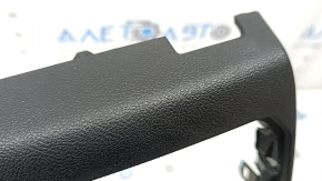 Rear center console trim BMW 3 G20 19- black, scratches
