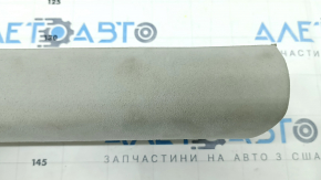 Front pillar trim left Volvo XC90 16-22 Alcantara gray, for cleaning