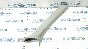 Front pillar trim right Volvo XC90 16-22 Alcantara gray, for cleaning