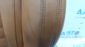 Passenger seat BMW 3 G20 19-22 leather brown COGNAC, for dry cleaning, dents, cracked leather, contact with water