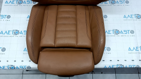 Passenger seat BMW 3 G20 19-22 leather brown COGNAC, for dry cleaning, dents, cracked leather, contact with water