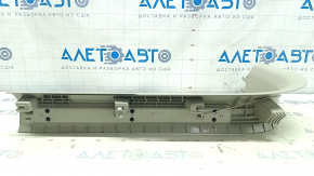 Door sill trim front left inner Volvo XC90 16-22 with backlight, gray, scratches, for cleaning