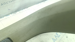 Door sill trim front right inner Volvo XC90 16-22 with backlight, gray, scratches, for cleaning