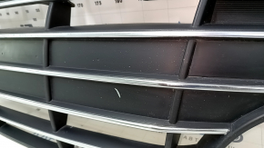 Radiator grill assembly Hyundai Elantra AD 19-20 with emblem without radar, sand, broken fasteners, broken fasteners