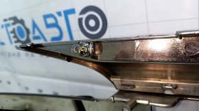 Radiator grill assembly Hyundai Elantra AD 19-20 with emblem without radar, sand, broken fasteners, broken fasteners