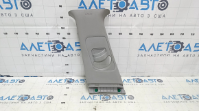 Center pillar trim upper belt left Hyundai Elantra AD 17-20 gray, scratches